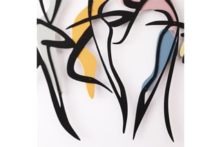 Décoration murale Dance M - Noir - 97 x 56,5 cm