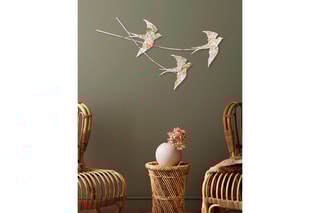 Decoração de parede Wallow Branco