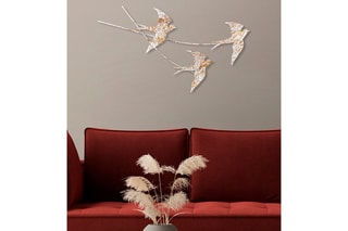 Decoração de parede Wallow Branco