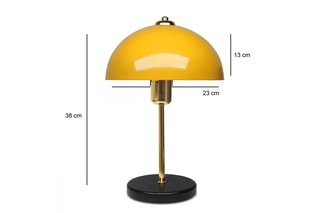 Candeeiro de mesa  Amarelo