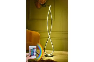 Lampe LED à poser Infinity Black 
Blanc et noir - 10 W