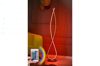Lampe LED à poser Infinity Black 
Blanc et noir - 10 W