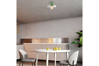 Candeeiro de teto - Verde - 40 W