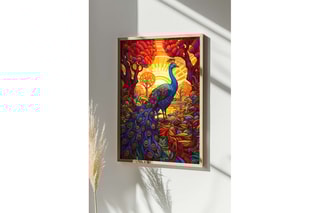 Quadro em madeira - 33 x 48 cm