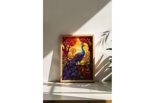 Quadro em madeira - 33 x 48 cm