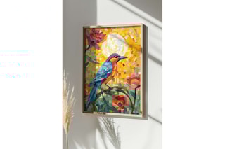 Quadro em madeira - 33 x 48 cm