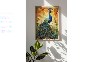 Quadro em madeira - 33 x 48 cm