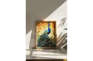 Quadro em madeira - 33 x 48 cm