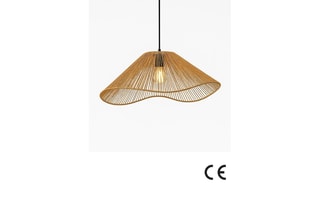 Candeeiro suspenso - Laranja - 40 W