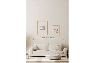 3 quadros em madeira - 50 x 70 cm