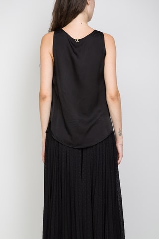 Camisola de alças - Preto