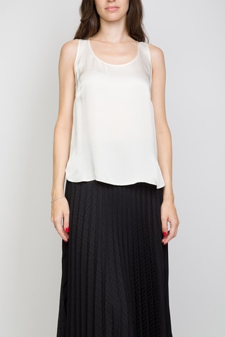 Camisola de alças - Cru