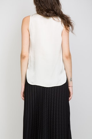 Camisola de alças - Cru
