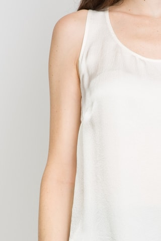 Camisola de alças - Cru