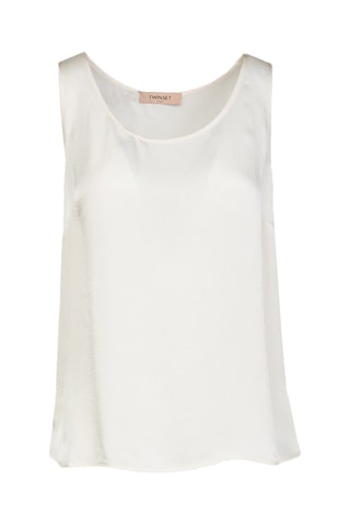 Camisola de alças - Cru