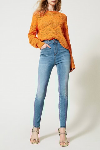 Calças de ganga skinny - Azul