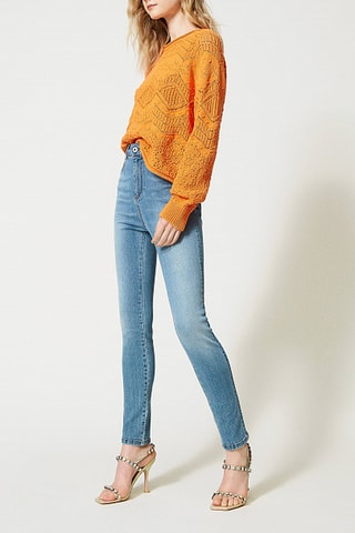 Calças de ganga skinny - Azul