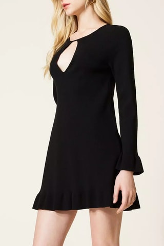 Vestido estilo patinadora - Preto