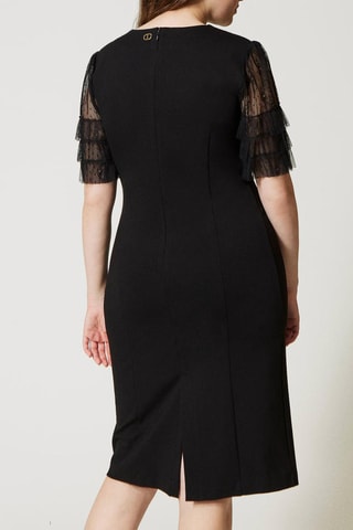 Vestido justo - Preto