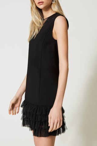 Vestido trapézio - Preto