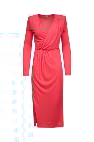 Vestido justo - Rosa