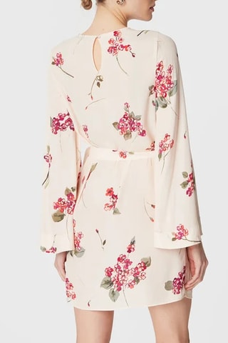 Vestido direito - Bege