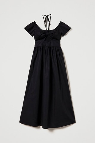 Vestido midi - Preto