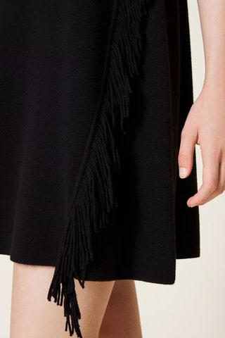 Vestido trapézio - Preto