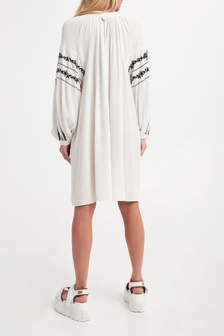 Vestido direito Branco