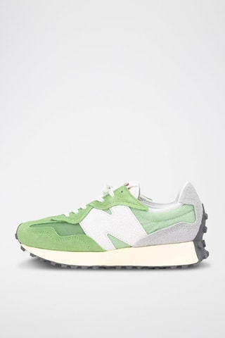 Baskets en nubuck 327 - Vert