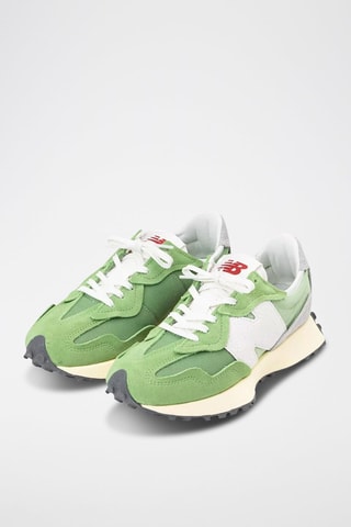 Baskets en nubuck 327 - Vert