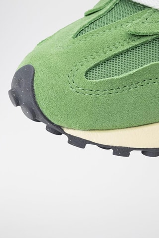 Baskets en nubuck 327 - Vert