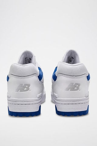 Baskets en cuir 550 - Blanc et bleu