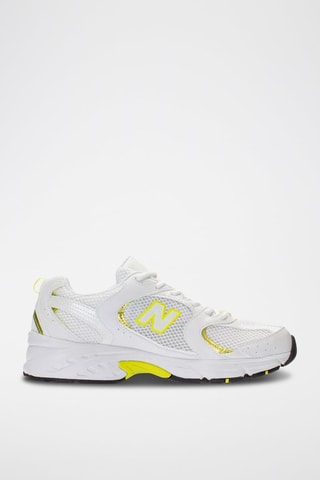 Baskets 530 - Blanc et jaune