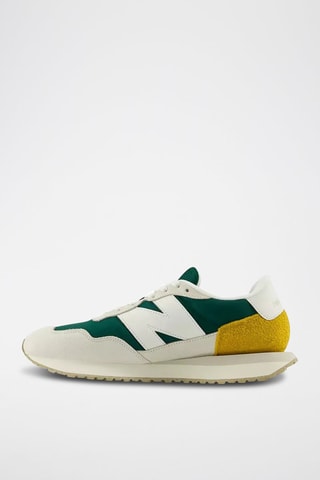 Baskets 237 - Blanc et vert