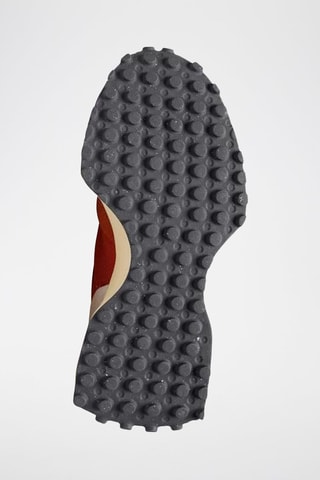 Baskets 327 en cuir - Orange et blanc
