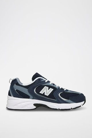 Baskets 530 - Bleu marine et blanc