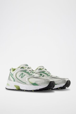 Baskets 530 - Blanc et vert