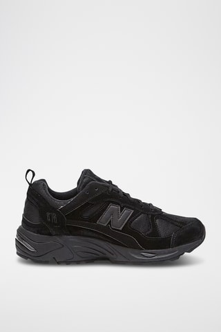 Baskets en cuir 878 - Noir