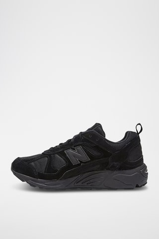 Baskets en cuir 878 - Noir
