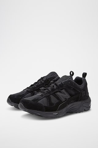 Baskets en cuir 878 - Noir