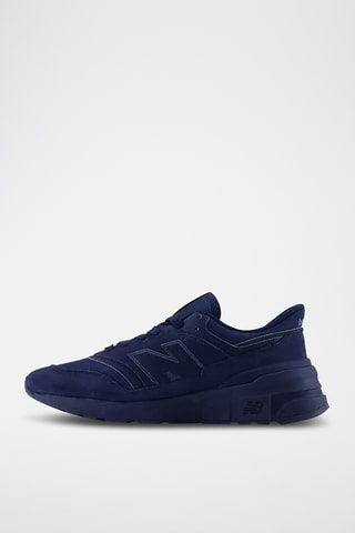 Baskets en nubuck 997 - Bleu marine