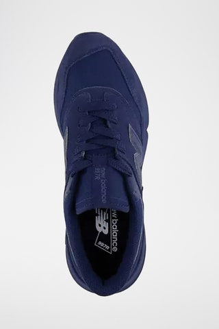 Baskets en nubuck 997 - Bleu marine