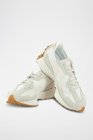 Baskets en nubuck 327 - Blanc