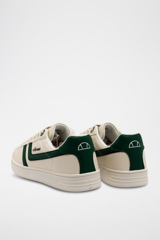 Baskets Freddy - Beige et vert foncé