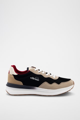 Tennis Ilse - Bleu foncé et beige
