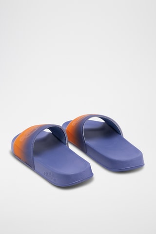 Claquettes Afra - Violet et orange