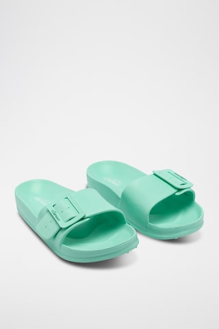 Claquettes - Vert menthe