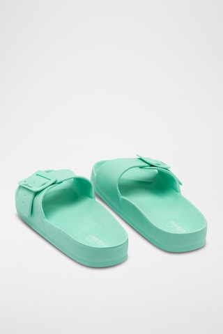 Claquettes - Vert menthe