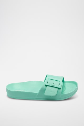 Claquettes - Vert menthe